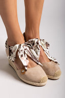 Εσπαντρίγιες platforms suede Refresh 172541 - Μπεζ - thefashionproject.gr - Refresh