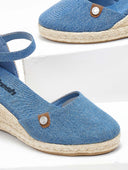 Εσπαντρίγιες platforms τζιν με μπαρέτα Refresh 171870