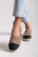 Εσπαντρίγιες πλεκτές από ψάθα Refresh 172739 - Τάουπε - thefashionproject.gr - Refresh