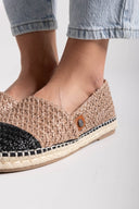 Εσπαντρίγιες πλεκτές από ψάθα Refresh 172739 - Τάουπε - thefashionproject.gr - Refresh