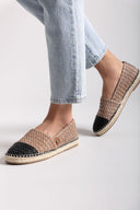Εσπαντρίγιες πλεκτές από ψάθα Refresh 172739 - Τάουπε - thefashionproject.gr - Refresh