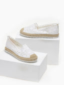 Εσπαντρίγιες πλεκτές ERYNN - Λευκό - thefashionproject.gr - ERYNN