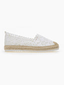 Εσπαντρίγιες πλεκτές ERYNN - Λευκό - thefashionproject.gr - ERYNN