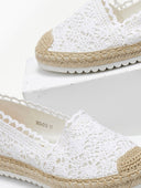 Εσπαντρίγιες πλεκτές ERYNN - Λευκό - thefashionproject.gr - ERYNN
