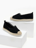 Εσπαντρίγιες πλεκτές ERYNN - Μαύρο - thefashionproject.gr - ERYNN