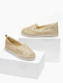 Εσπαντρίγιες πλεκτές ERYNN - Χρυσό - thefashionproject.gr - ERYNN