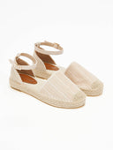 Εσπαντρίγιες suede με ανάγλυφο pattern