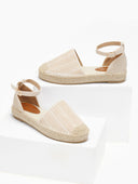 Εσπαντρίγιες suede με ανάγλυφο pattern