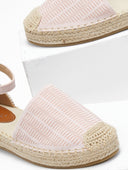 Εσπαντρίγιες suede με ανάγλυφο pattern