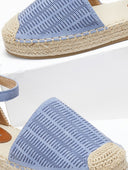 Εσπαντρίγιες suede με ανάγλυφο pattern