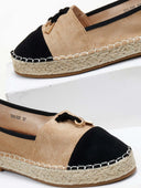 Εσπαντρίγιες suede με διχρωμία ERYNN