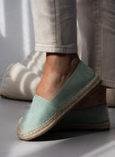 Εσπαντρίγιες suede με εξωτερική ραφή - Βεραμάν - thefashionproject.gr - Super Mode