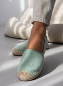 Εσπαντρίγιες suede με εξωτερική ραφή - Βεραμάν - thefashionproject.gr - Super Mode
