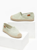 Εσπαντρίγιες suede με εξωτερική ραφή Erynn - Βεραμάν - thefashionproject.gr - ERYNN