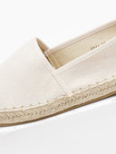 Εσπαντρίγιες suede με εξωτερική ραφή - Μπεζ - thefashionproject.gr - Super Mode
