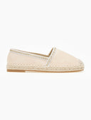 Εσπαντρίγιες suede με μεταλλική κλωστή - Μπεζ - thefashionproject.gr - Bello Star