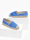 Εσπαντρίγιες suede με μεταλλική κλωστή - Μπλε - thefashionproject.gr - Bello Star