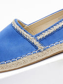 Εσπαντρίγιες suede με μεταλλική κλωστή - Μπλε - thefashionproject.gr - Bello Star