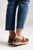 Εσπαντρίγιες suede με μπαρέτα ERYNN - Leopard - thefashionproject.gr - ERYNN