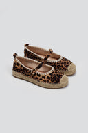 Εσπαντρίγιες suede με μπαρέτα ERYNN - Leopard - thefashionproject.gr - ERYNN