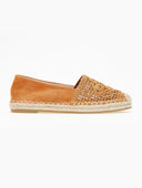 Εσπαντρίγιες suede με πλεκτό σχέδιο Erynn - Ταμπά - thefashionproject.gr - ERYNN