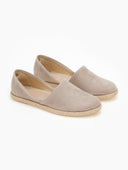 Εσπαντρίγιες suede με χαμηλά πλαϊνά - Τάουπε - thefashionproject.gr - Medies