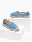 Εσπαντρίγιες τζιν με λάστιχο - Μπλε jean - thefashionproject.gr - M PLUS