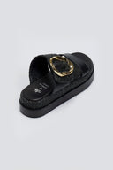 Flatfforms σανδάλια με oversized τοκά Mariella Fabiani 2519/91