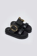 Flatfforms σανδάλια με oversized τοκά Mariella Fabiani 2519/91