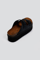Flatform δερμάτινα nabuk σανδάλια ATENEO