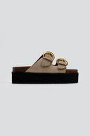 Flatform καστόρινα σανδάλια ATENEO