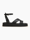 Σανδάλια flatforms με μπαρέτα tfp