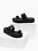 Flatform σανδάλια με στρας Estil