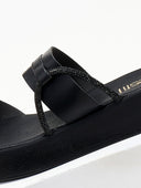 Flatform σανδάλια με στρας Estil