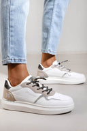 Flatform sneakers MARIAMARE - Μπεζ - thefashionproject.gr - MARIAMARE