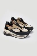 Flatform sneakers σε συνδυασμούς υλικών ERYNN