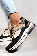 Flatform sneakers σε συνδυασμούς υλικών ERYNN