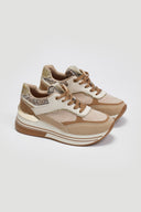 Flatform sneakers σε συνδυασμούς υλικών ERYNN
