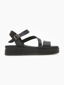 Σανδάλια flatforms  δερμάτινα estil