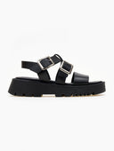 Flatforms δερμάτινα με τοκάδες TFP