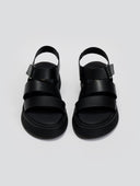 Flatforms δερμάτινα με velcro Ragazza 01227