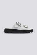 Flatforms δερμάτινα σανδάλια με τοκάδες Tfp