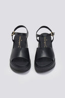 Flatforms δερμάτινα σανδάλια TFP