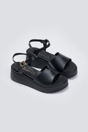 Flatforms δερμάτινα σανδάλια TFP