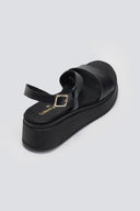 Flatforms δερμάτινα σανδάλια TFP