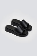 Flatforms δερμάτινα σανδάλια Tfp