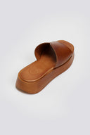 Flatforms δερμάτινα σανδάλια Tfp