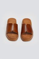 Flatforms δερμάτινα σανδάλια Tfp