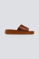 Flatforms δερμάτινα σανδάλια Tfp - Ταμπά - thefashionproject.gr - TFP