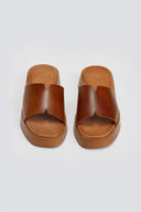 Flatforms δερμάτινα σανδάλια Tfp - Ταμπά - thefashionproject.gr - TFP